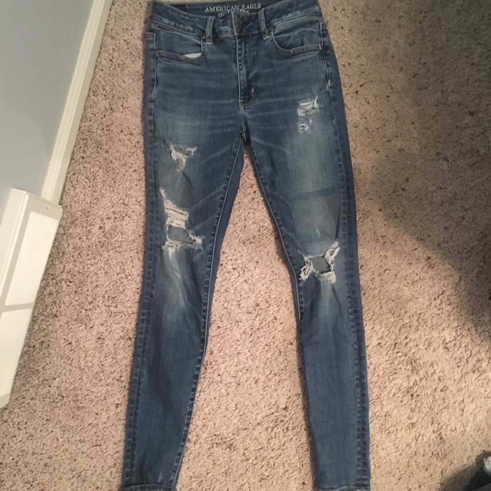 High rise jeggings